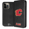NHL Calgary Flames Distressed iPhone 14 Pro Max Folio Case