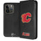 NHL Calgary Flames Distressed iPhone 15 Pro Folio Case