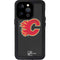 NHL Calgary Flames Distressed iPhone 15 Pro Waterproof Case