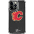 NHL Calgary Flames Distressed iPhone 16 Pro Max Clear Case