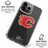 NHL Calgary Flames Distressed iPhone 16 Pro Max Clear Case