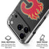 NHL Calgary Flames Distressed iPhone 18 Pro Clear Case