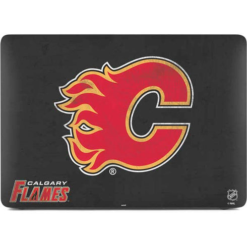 NHL Calgary Flames Distressed Apple MacBook Air Skin