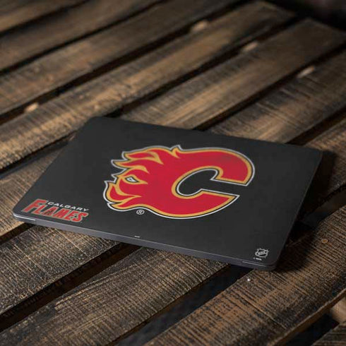 NHL Calgary Flames Distressed Apple MacBook Air Skin