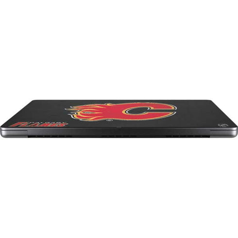 NHL Calgary Flames Distressed Apple MacBook Pro 14-inch Skin