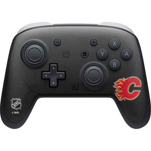 NHL Calgary Flames Distressed Nintendo Skins
