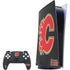NHL Calgary Flames Distressed PlayStation PS5 Skins