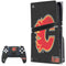 NHL Calgary Flames Distressed PS5 Pro Disk Bundle Skin