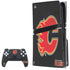 NHL Calgary Flames Distressed PlayStation PS5 Skins
