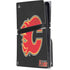 NHL Calgary Flames Distressed PS5 Pro Disk Console Skin