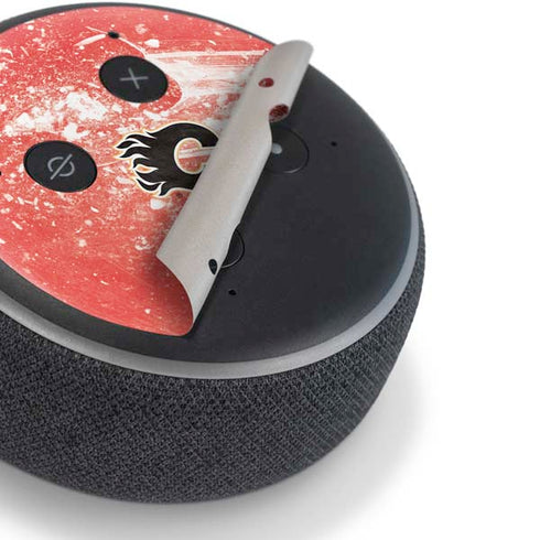 NHL Calgary Flames Frozen Amazon Echo Dot Skin