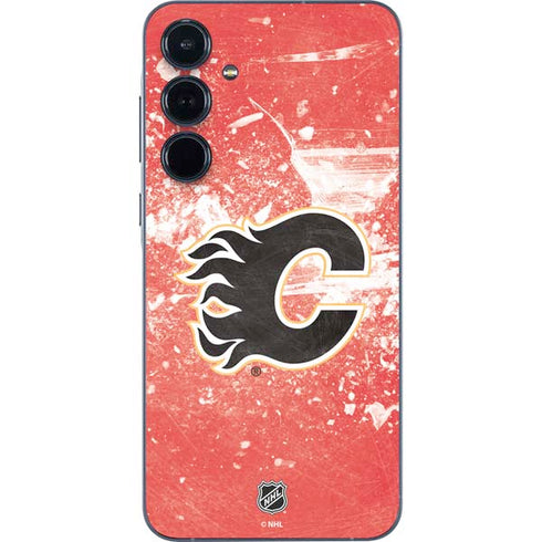 NHL Calgary Flames Frozen Galaxy A35 5G Skin