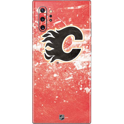 NHL Calgary Flames Frozen Galaxy Note 10 Plus Skin