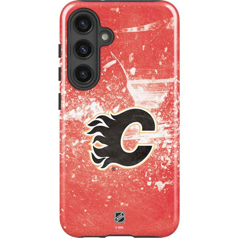 NHL Calgary Flames Frozen Galaxy S25 Plus Impact Case