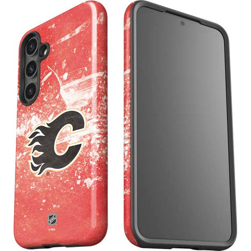 NHL Calgary Flames Frozen Galaxy S25 Plus Impact Case
