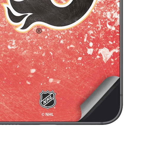 NHL Calgary Flames Frozen Galaxy S24 Skin