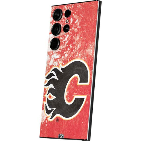 NHL Calgary Flames Frozen Galaxy S24 Ultra Skin