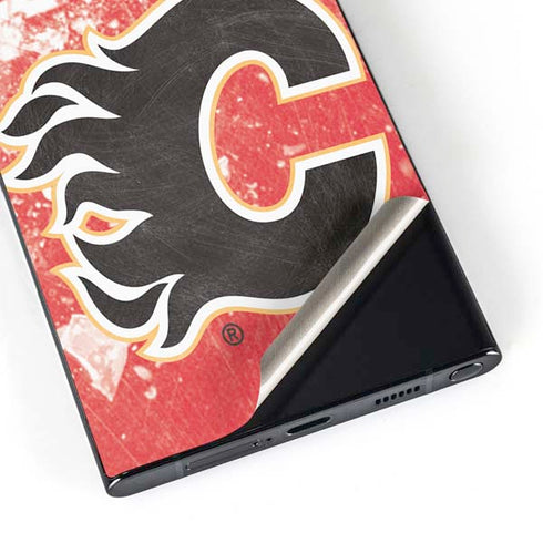 NHL Calgary Flames Frozen Galaxy S24 Ultra Skin