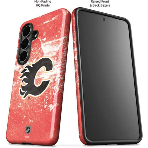 NHL Calgary Flames Frozen Galaxy S26 Plus Impact Case