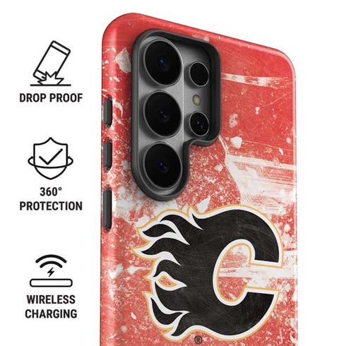 NHL Calgary Flames Frozen Galaxy S26 Ultra Impact Case