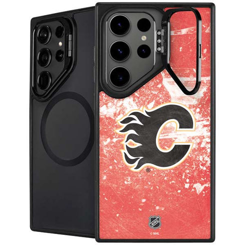 NHL Calgary Flames Frozen Galaxy S26 Ultra Kickstand Case