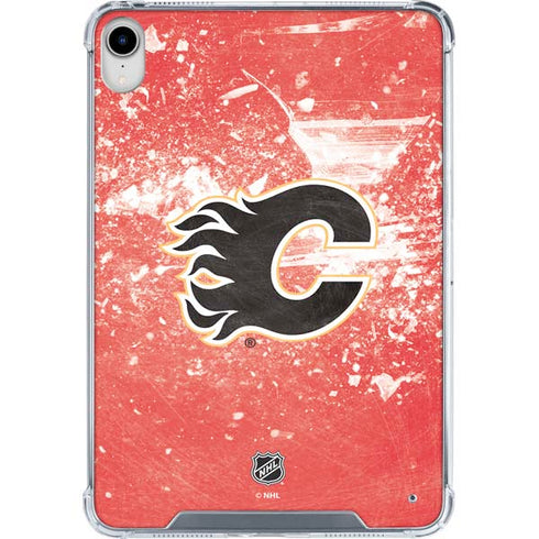 NHL Calgary Flames Frozen iPad 11th Gen (2025) Clear Case