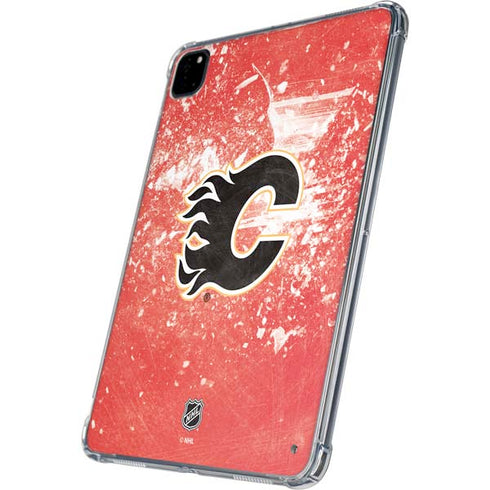 NHL Calgary Flames Frozen iPad Pro 11in (2024) Clear Case