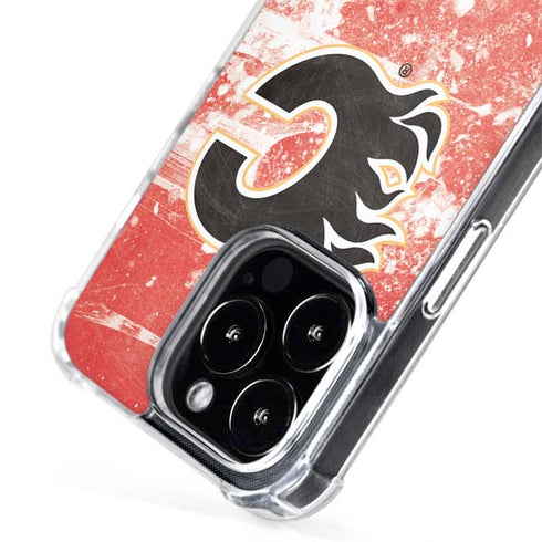 NHL Calgary Flames Frozen iPhone 13 Pro Max MagSafe Case