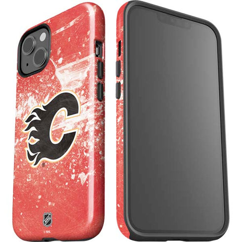 NHL Calgary Flames Frozen iPhone 15 Impact Case