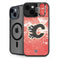 NHL Calgary Flames Frozen iPhone 15 Kickstand Case