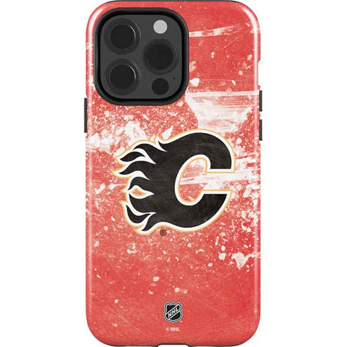 NHL Calgary Flames Frozen iPhone 15 Pro Impact Case
