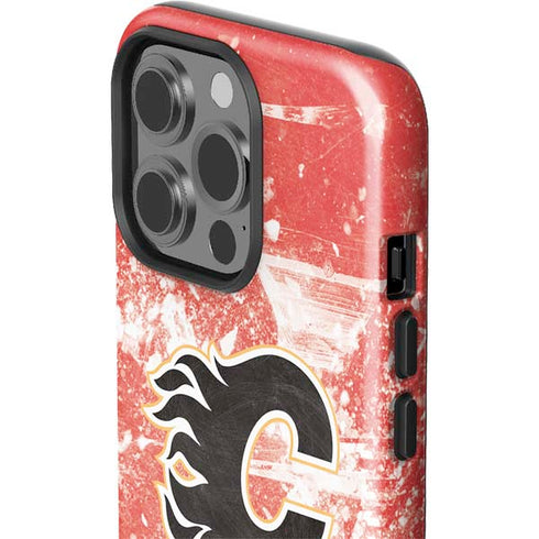 NHL Calgary Flames Frozen iPhone 15 Pro Impact Case