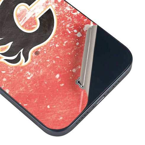 NHL Calgary Flames Frozen iPhone 15 Skin