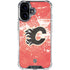 NHL Calgary Flames Frozen iPhone 16 Plus Clear Case