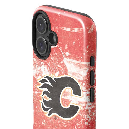 NHL Calgary Flames Frozen iPhone 16 Plus Impact Case