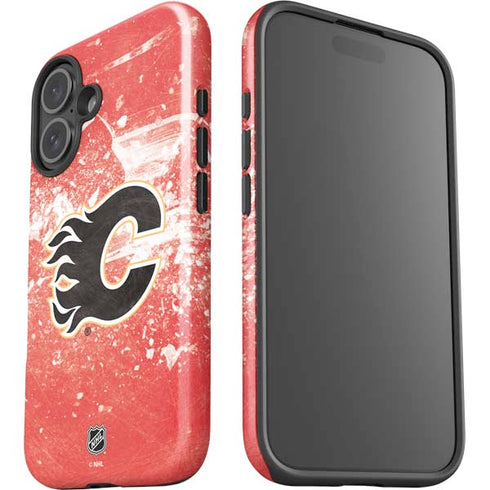 NHL Calgary Flames Frozen iPhone 16 Plus Impact Case