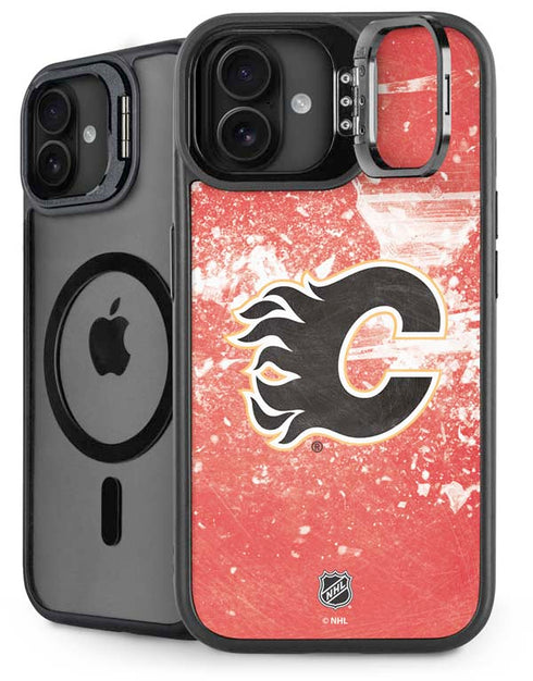 NHL Calgary Flames Frozen iPhone 16 Plus Kickstand Case