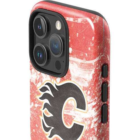 NHL Calgary Flames Frozen iPhone 16 Pro Impact Case