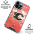 NHL Calgary Flames Frozen iPhone 16 Pro Max Clear Case