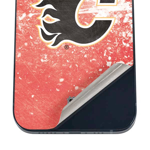 NHL Calgary Flames Frozen iPhone 16 Skin
