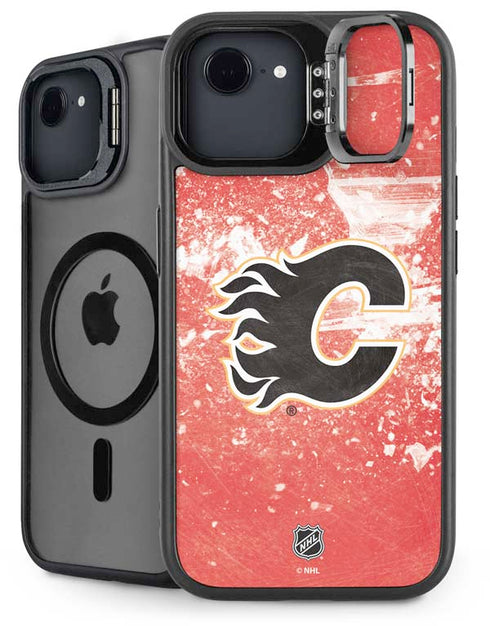 NHL Calgary Flames Frozen iPhone 16e Kickstand Case
