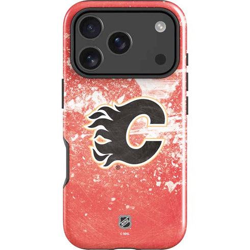 NHL Calgary Flames Frozen iPhone 18 Pro Impact Case