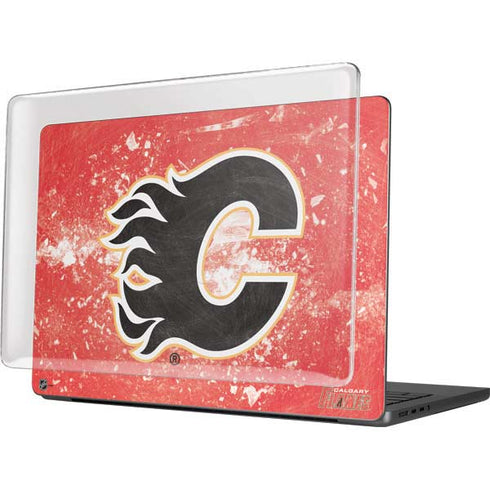 NHL Calgary Flames Frozen MacBook Pro 14in (2021-24) Case plus Skin