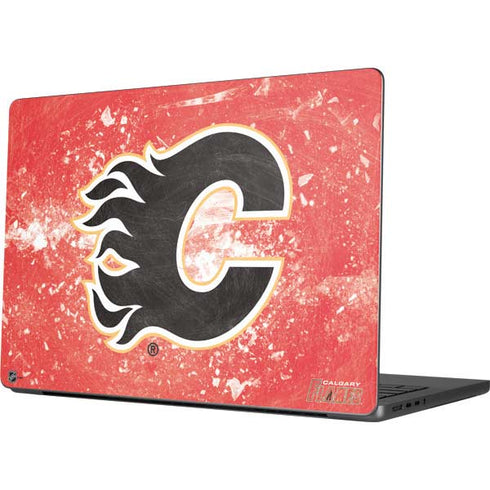 NHL Calgary Flames Frozen Apple MacBook Pro 14-inch Skin