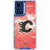 NHL Calgary Flames Frozen Moto G 5G (2024) Clear Case