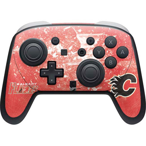 NHL Calgary Flames Frozen Nintendo Skins