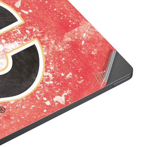 NHL Calgary Flames Frozen Surface Laptop 7 13.8in Skin