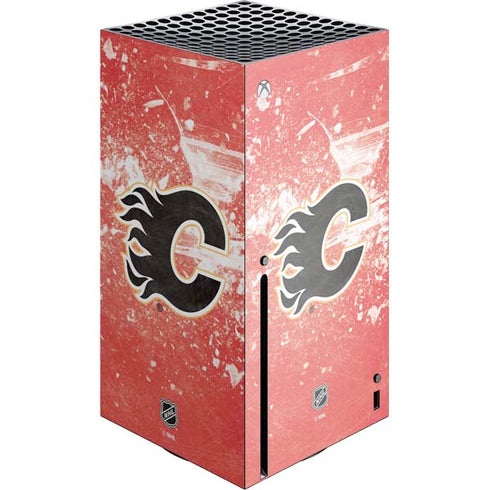 NHL Calgary Flames Frozen Xbox Series X Skins