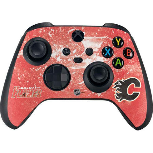 NHL Calgary Flames Frozen XBox Series X Digital Edition Bundle Skin