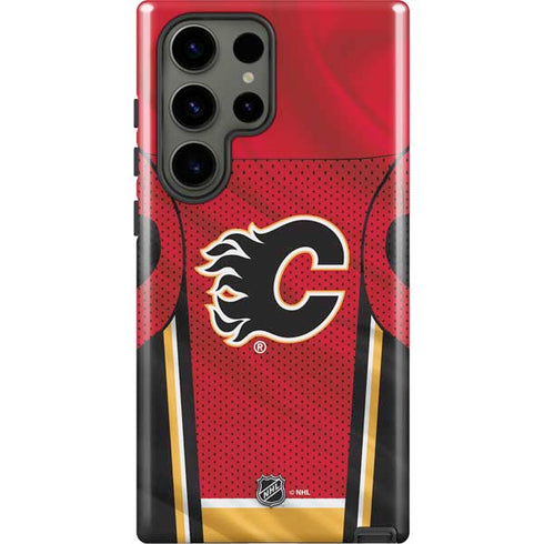 NHL Calgary Flames Home Jersey Galaxy S23 Ultra Pro Case